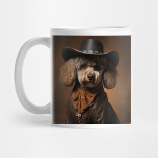 Cowboy Dog - Poodle Mug